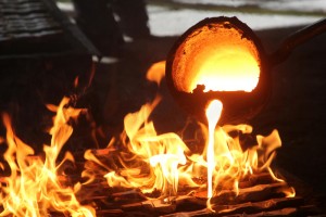 Ladle sand casting